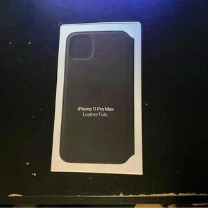 iPhone 11 Pro Max Leather Folio